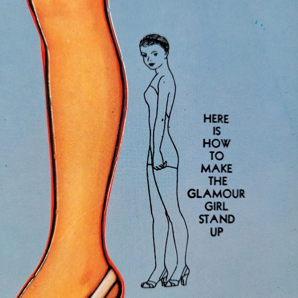 Glamour Girl Paper Doll Book by Queen Holden (Uncut) ~ Vintage Fashion Look ~ - Picture 14 of 16